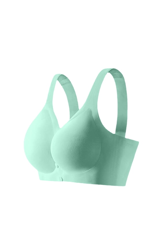Nursing Sleep Bras for Breastfeeding Women Button Front Maternity Comfortable Bralette