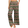 thumbnail image 1 of SCSAlgin Pajama Pants for Women Casual Soft Comfy Pajama Bottoms Casual Stretch Wide Leg Pants, 1 of 6
