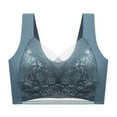 thumbnail image 1 of SCSAlgin Push-Up Lace Bra Womens Comfy Anti-Sagging Bra Libiyi Gathered Bra Plus Size Sports Bra Posture Correction Bra, 1 of 3