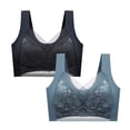 thumbnail image 1 of SCSAlgin Push-Up Lace Bra Womens Comfy Anti-Sagging Bra Plus Size Sports Bra Posture Correction Comfortable Bras, 1 of 7