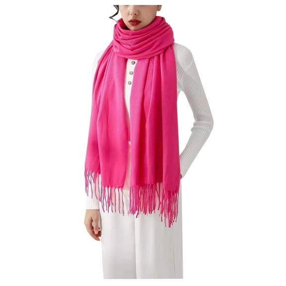 SCSAlgin Scarf for Women Scarves and Wraps Winter Warm Pashmina Shawl for Cold Weather