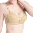 thumbnail image 1 of SCSAlgin Seamless Bras for Women Comfort Push Up Wireless Bra Support and Lift V Neck Bralettes with Bra, 1 of 7