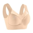 thumbnail image 1 of SCSAlgin Seamless Bras for Women, Wireless Supportive Bra Comfortable No Underwire Full Coverage Push Up Bra, 1 of 4