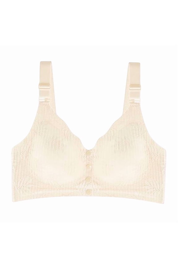 Seamless Front Close Bras for Women Post Surgery Full Coverage Moisture Wicking Comfort Supportive Bralettes