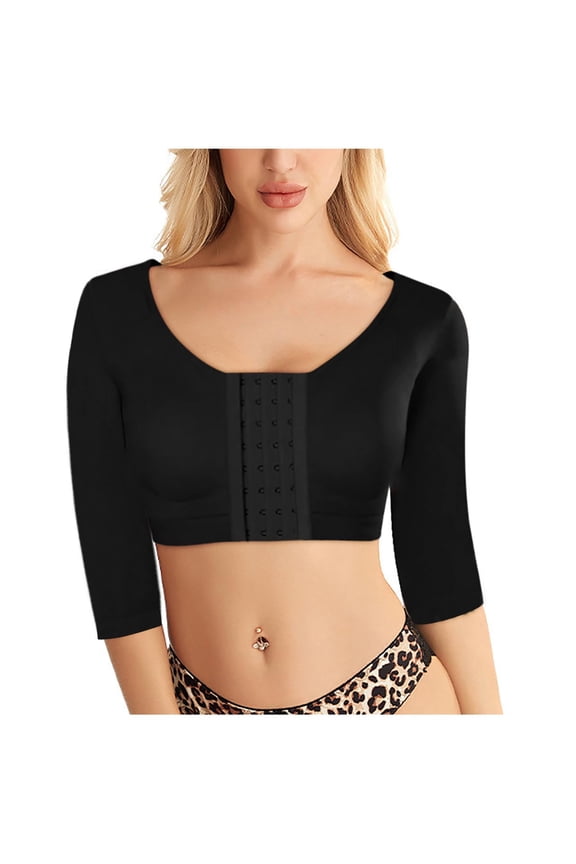 Shaper Tops for Women Arm Compression Post Surgery Front Closure Bra Tank Top Shapewear