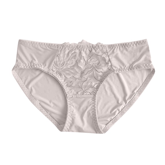 SCSAlgin Silk Panties for Women Lace Sexy Cheeky Classic Underwear Lightweight,Smooth Briefs Casual Wear