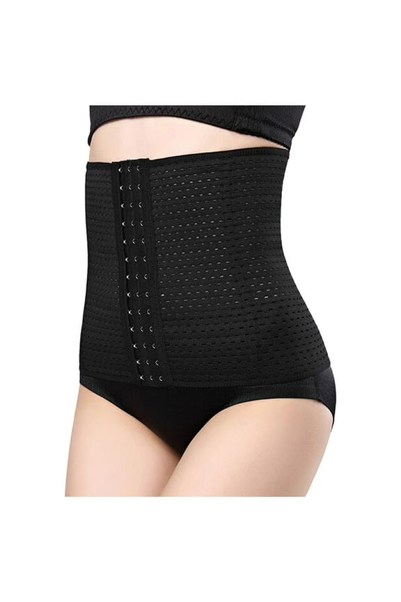 WAIST TRAINER for Women Lower Belly Fat Tummy Control Waist Cincher Slim Body Shaper