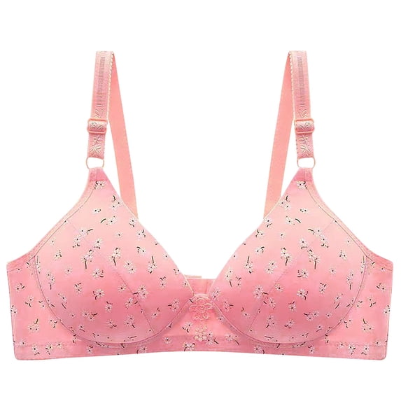 SCSAlgin Wireless Bras for Women Comfy Seamless Bra No Underwire Bras Full Coverage Soft Comfortable Everyday Bra