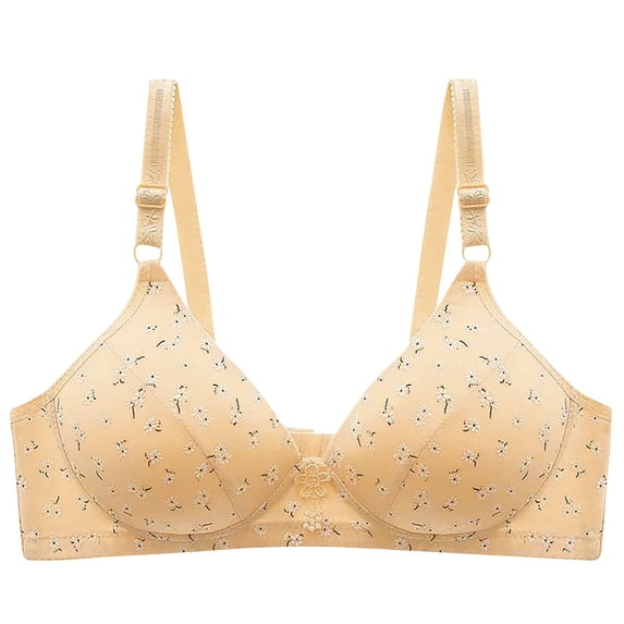 SCSAlgin Wireless Bras for Women Comfy Seamless Bra No Underwire Bras Full Coverage Soft Comfortable Everyday Bra
