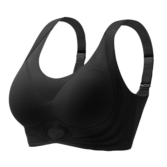 SCSAlgin Wireless Bras for Women No Underwire Seamless Push Up Full Coverage Supportive Womens Bralettes Everyday Bra