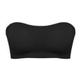 thumbnail image 1 of SCSAlgin Women Bandeau Bra Padded Strapless Bralette Bra Seamless Bandeau Tube Top, 1 of 7