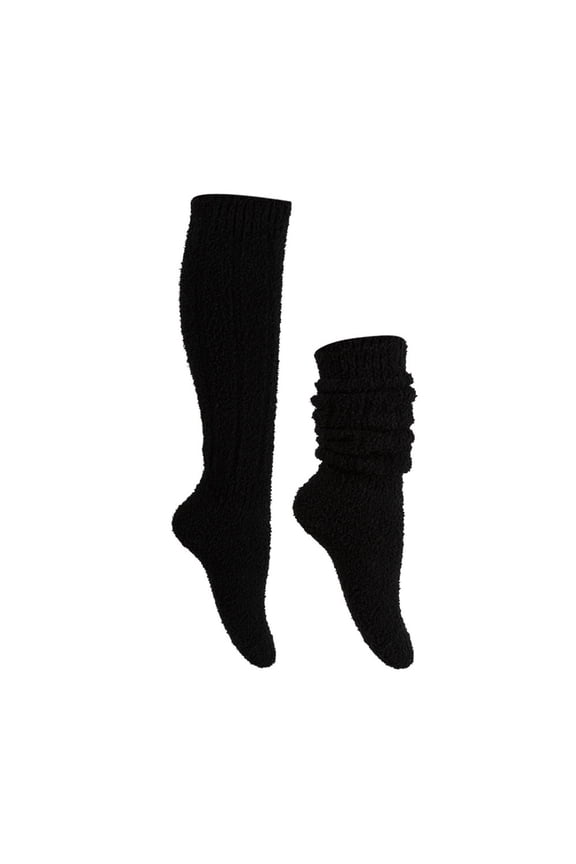 Women Japanese Style Leg Warmers Wool Knit Long Leg Warmers Loose High Socks