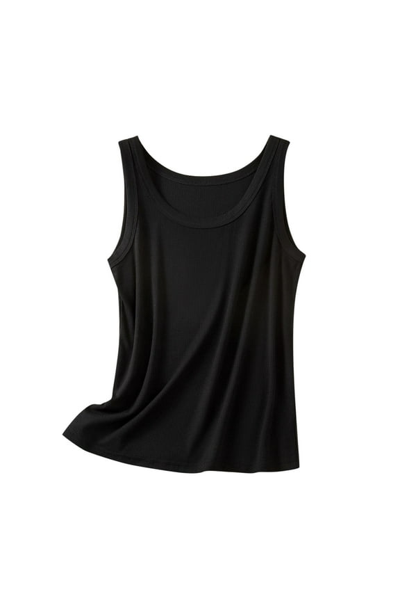 Women Modal Soft Crewneck Sleeveless T Shirts Summer Tops Trendy Basic Casual Clothes 2026