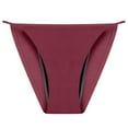 thumbnail image 1 of SCSAlgin Women's Bikini Panties Cotton Underwear Plus Size High Cut String Ladies Cheeky, 1 of 7