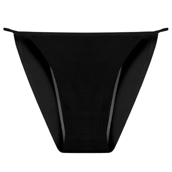 SCSAlgin Women's Bikini Panties Cotton Underwear Plus Size High Cut String Ladies Cheeky