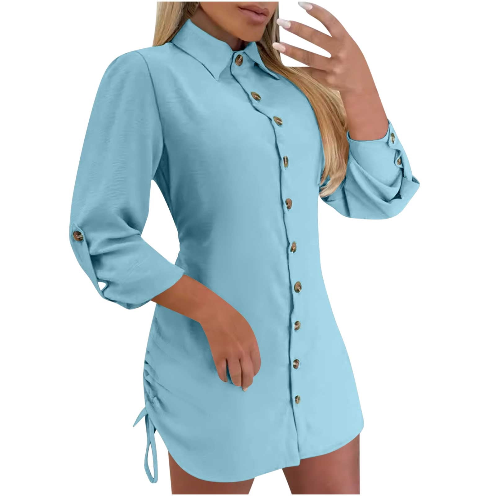 dresses tops for women Furnex Womens Dressy Ladies Tops and Blouses 3/4 Sleeve Shirts Dressy Casual Tunic Tops for Women Loose fit Clothes Elegant Wedding Date Night Tops Floral Blouses Black Floral M womens cocktail dress black dresses for women cocktail tea party dresses for woman white dress women formal summer dresses for wedding guest cotton dress chiffon dresses for women beach clothes for women wedding guest dresses plus size tube top dress linen dress women summer wedding guest dress flowy wedding guest dresses for women Hotojiny Women Shirt Dresses Casual