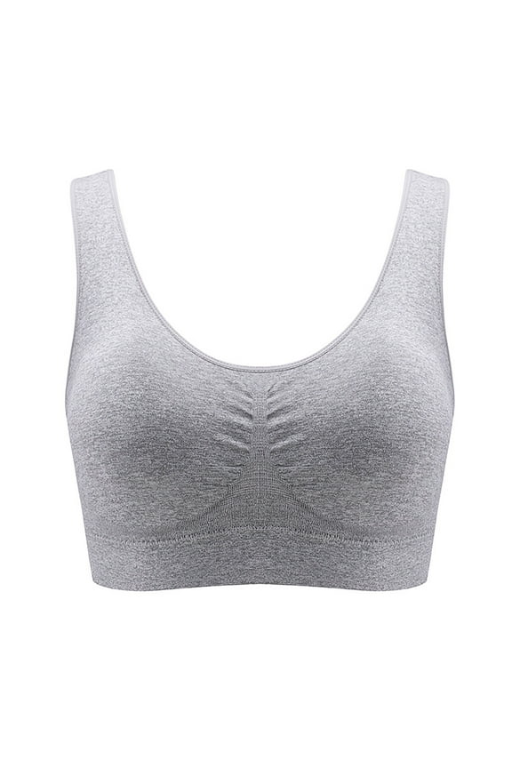 Women's Cozy Wireless Bra, Full-Coverage Pullover Bra, Seamless T-Shirt Bra