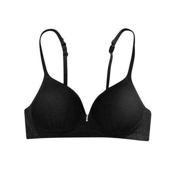 SCSAlgin Women's Front Closure Push Up Bras Underwire Lightly Padded Lift Up T Shirts Bras
