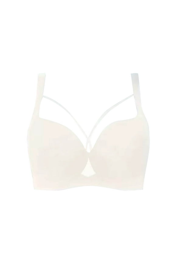 Women's Seamless Bras No Underwire Comfort Bralettes Push Up Bras Sexy Deep V Full Coverage Everyday Bra