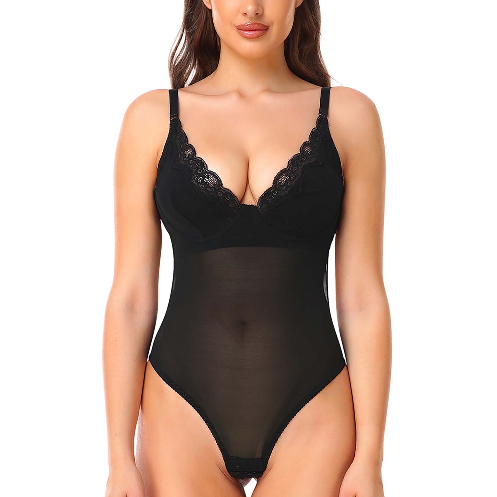 Shapewear Bodysuits Tummy Control Bra & Back Support