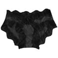 thumbnail image 1 of SCSAlgin Women's Silk Satin Panties Lace Brief Sexy Undies Breathable Underpants, 1 of 2