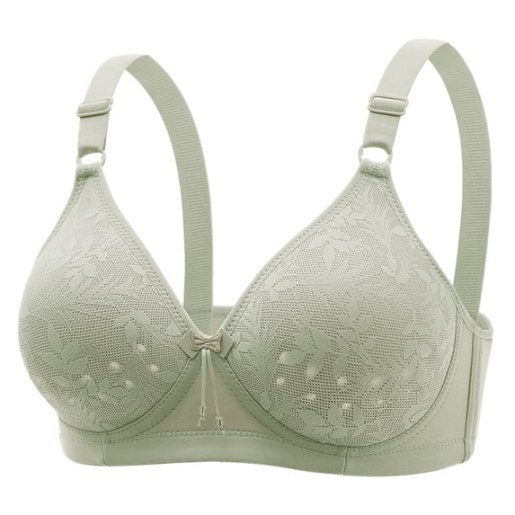 SCSAlgin Women's Wirefree Lightly Bras Push Up Full Coverage Comfortable Bra Breathable Everyday Bralette