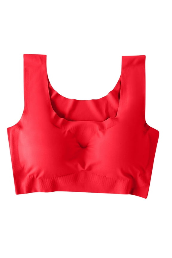 Women's Wireless Silk Bra Classic Invisible Embrace Comfort Seamless Bra