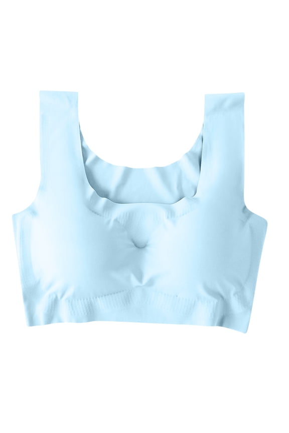 Women's Wireless Silk Bra Classic Invisible Embrace Comfort Seamless Bra