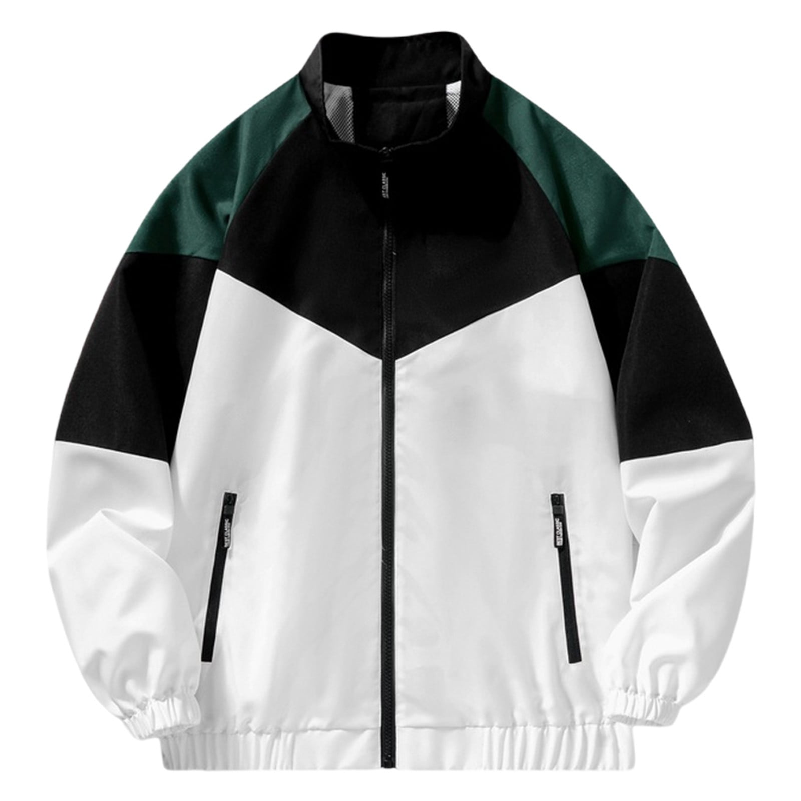 SCSAlgin Women's Y2k Jacket Zip Up Lightweight Windbreaker Jacket