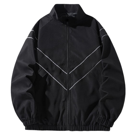 SCSAlgin Women's Y2k Jacket Zip Up Lightweight Windbreaker Jacket Varsity Oversized Sport Jacket Clothing 90s Jacket