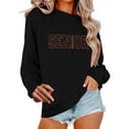 thumbnail image 1 of SCSAlgin Womens Casual Crewneck Sweatshirt Long Sleeve Tops Cute Pullover Loose Fit, 1 of 5
