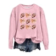 thumbnail image 1 of SCSAlgin Womens Football Season Game Day Sweatshirts Graphic Crew Neck Football Lover Gameday Football Sweaters Winter Fall, 1 of 2