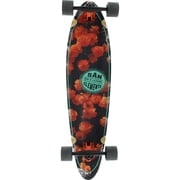 SCSC Orange Blossom Squashtail Complete Skateboard 9 x 36
