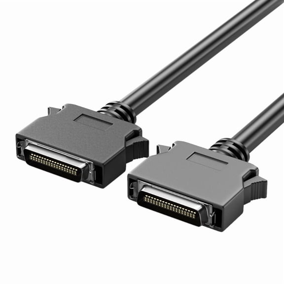 SCSI CN14/20/26/36/50 MDR SCSI I/O Male to Male Connector Cable for Servo Drives, 1.5m Length