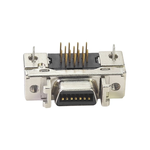 SCSI Solder Board Female Connectors Solder Plate Holder Printer Plug SCSI Connector For Stable Signal Transmission