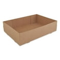 thumbnail image 1 of SCT 1268 13.5 in. x 9.88 in. x 3.38 in. Kraft Paper Donut Trays - Brown (150/Carton), 1 of 3