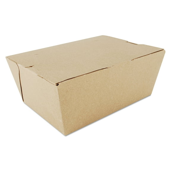 SCT ChampPak Carryout Boxes, Brown, 160 count
