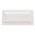 thumbnail image 1 of SCT ChampWare Molded Fiber Tableware Rectangular Plates, White, 500 count, 1 of 2