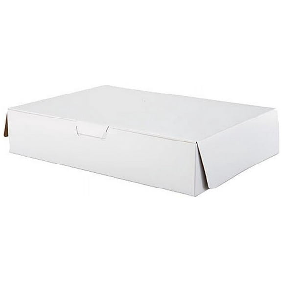 SCT Tuck-Top Bakery Boxes 19w x 14d x 4h White 50/Carton 1029
