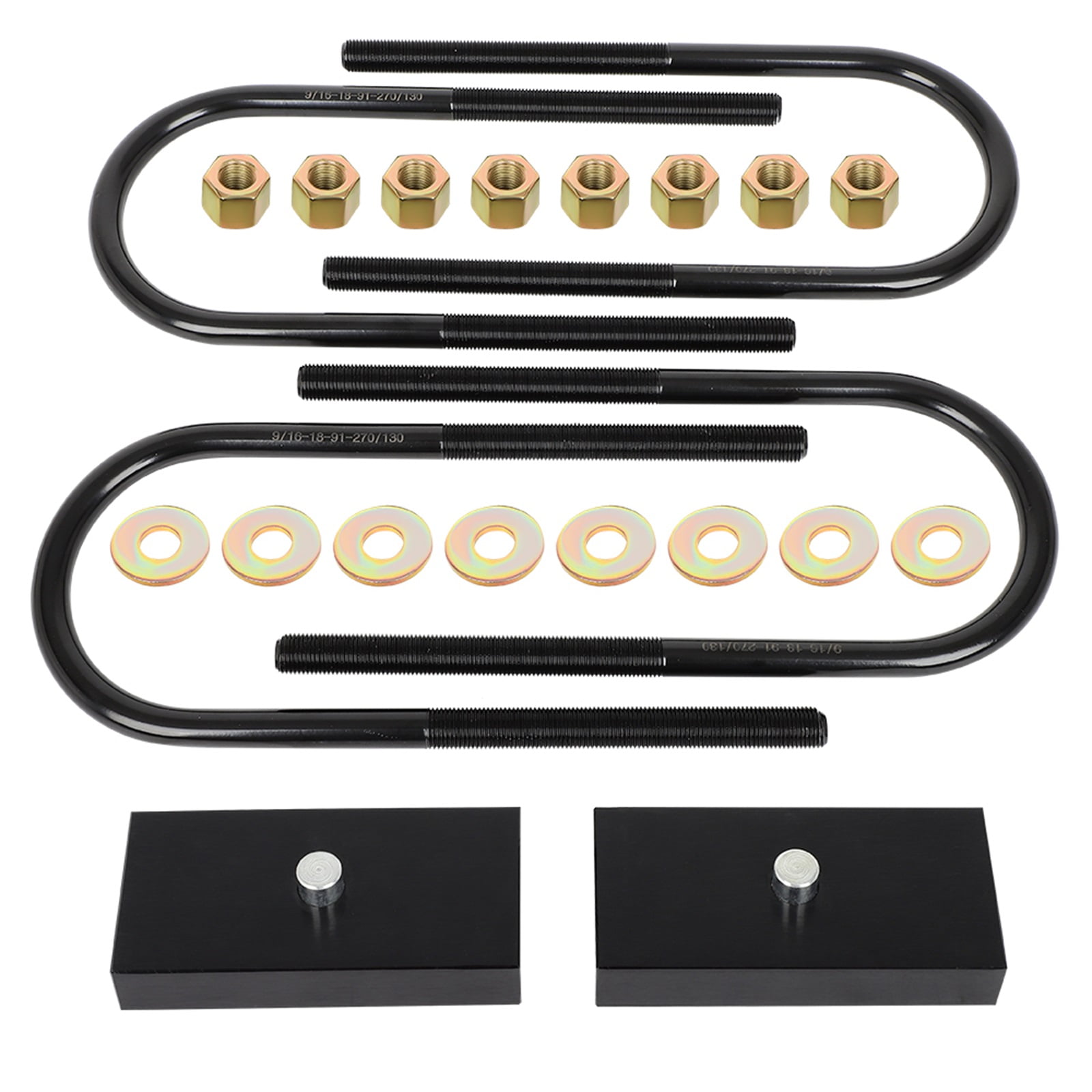 SCITOO 1" Rear Lift Blocks For Dodge Dakota 2005-2010 & Ram 1500 2002-2008 - Leveling Kit (2 Blocks) 2 thumbnail image
