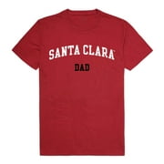 SCU Santa Clara University Broncos College Dad T-Shirt Cardinal Small