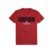 SCU Santa Clara University Broncos Established T-Shirt Cardinal