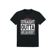 SCU Santa Clara University Broncos Straight Outta T-Shirt Black