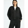 thumbnail image 1 of Scoop Women's and Women's Plus New Scubaknit Barrel Hoodie, Sizes XS-4X, 1 of 5