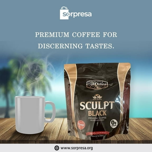 Sorpresa Ground Coffee, Naturally Caffeinated, Medium Roast, 1 Bag