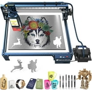 SCULPFUN S30 Pro Max La/ser Engraver with Auto ON/Off Air Assist, 20W Higher Precision La/ser Cutting Machine, DIY La/ser Engraving Machine for Wood and Metal, Cleaner Faster La/ser Cutter