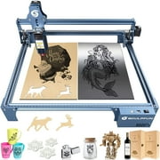 SCULPFUN S9 Engraver, 90W Engraving Machine with Ultra-Thin Compressed Spot, 5.5W Output Diode Cutter for Making Festival Decorations, Desktop DIY Tool for Cutting & Carving