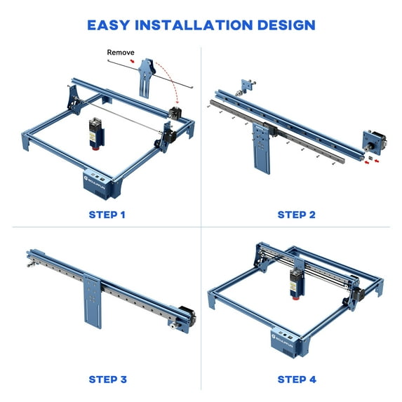 SCULPFUN X-axis Linear Guide Upgrade Kit High Precision Industrial Grade Direct Installation Without Drilling for S6/S6PRO/S9