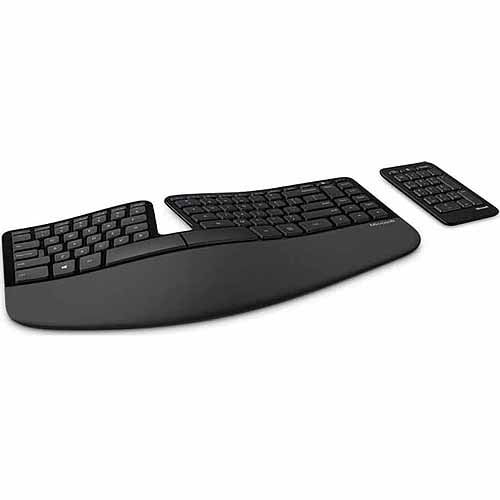 Microsoft Sculpt Ergonomic Wireless Desktop Keyboard and Keypad