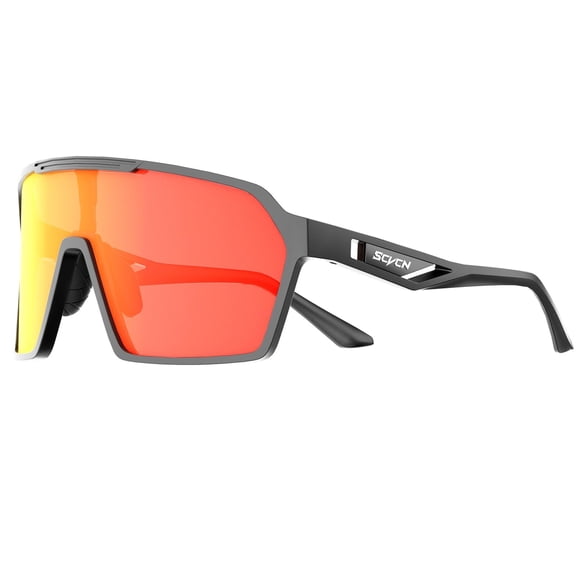 SCVCN Cycling Glasses For Man Woman Bike Sports Eyewear Ride Bicycle Glasses Outdoor MTB Eyewear Fishing Golf Hiking Eyewear motorcycle Glasses UV400 Fashion
